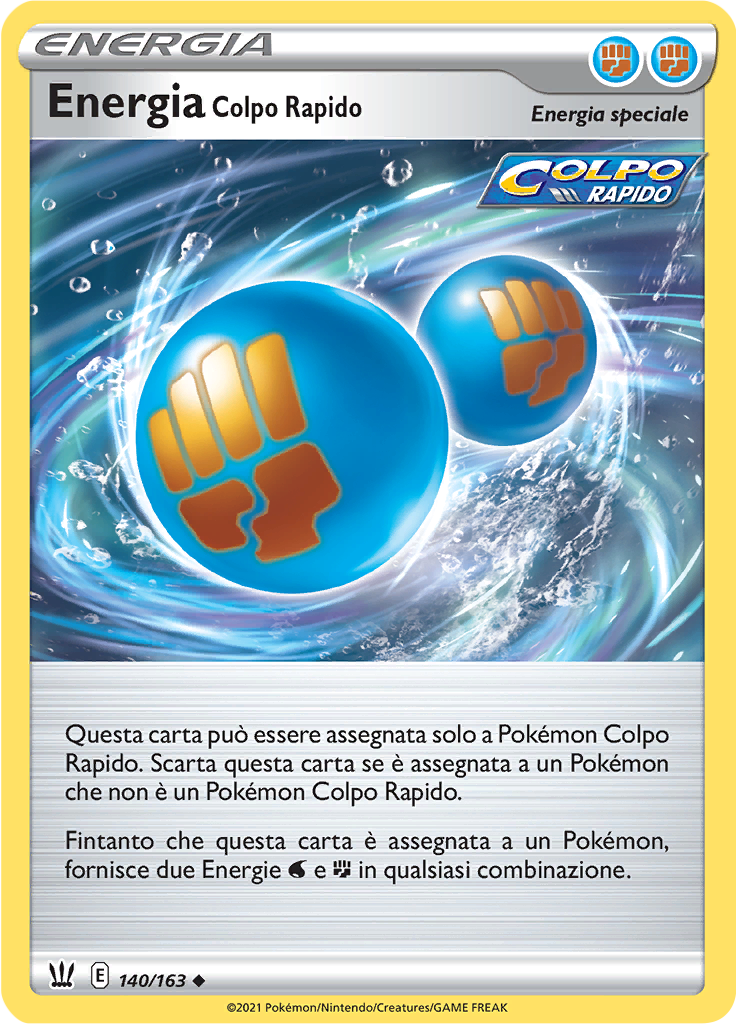 Energia Colpo Rapido (Reverse Holo)