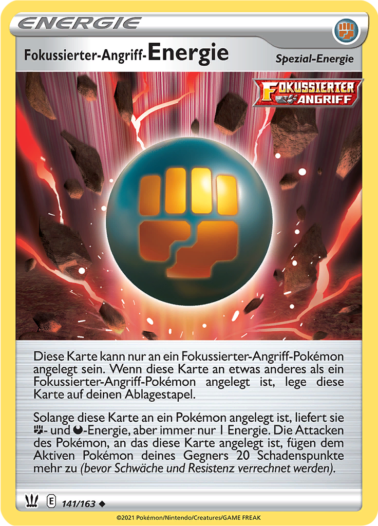 Fokussierter-Angriff-Energie (Reverse Holo)