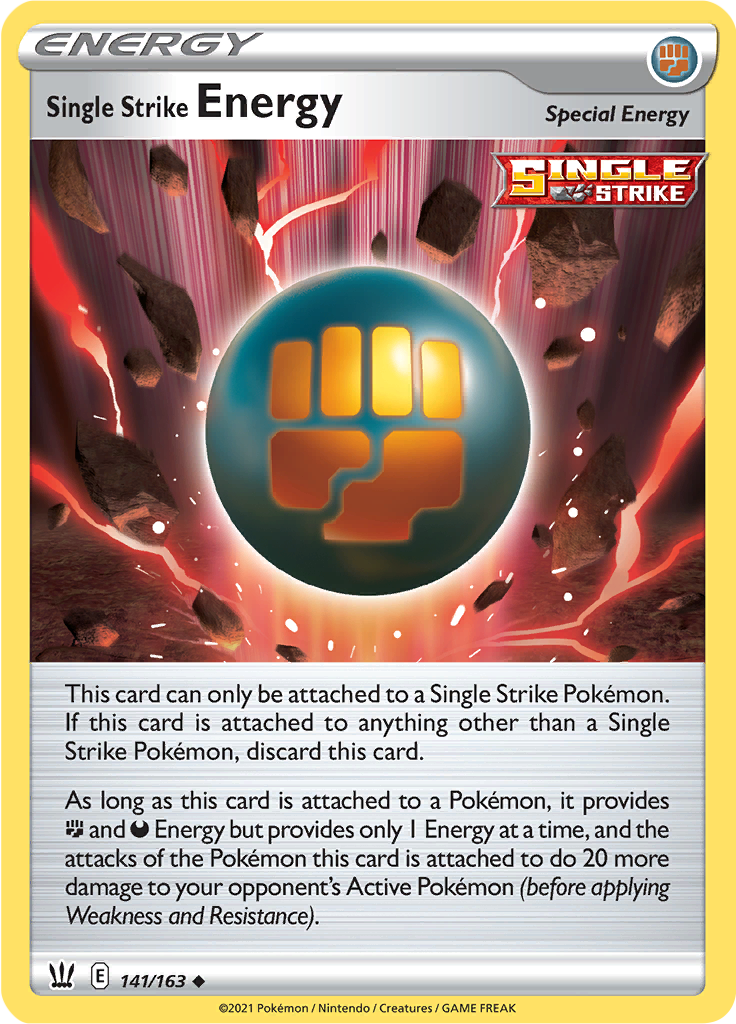 Single Strike Energy (Reverse Holo)