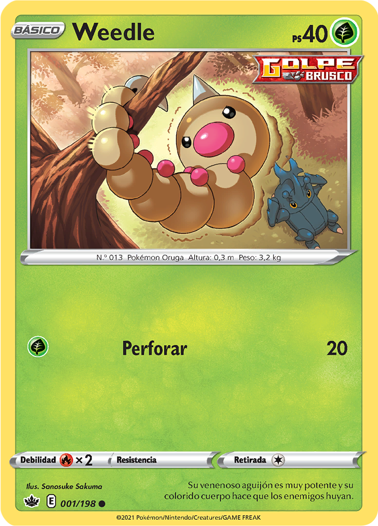Weedle (Reverse Holo)
