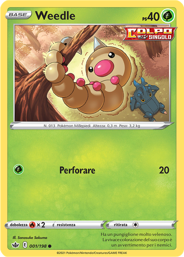 Weedle (Reverse Holo)