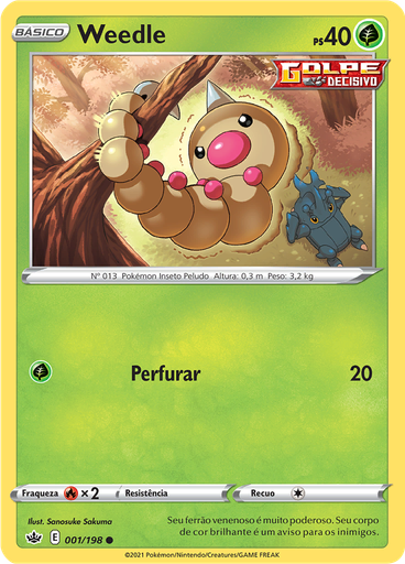 Weedle (Reverse Holo)
