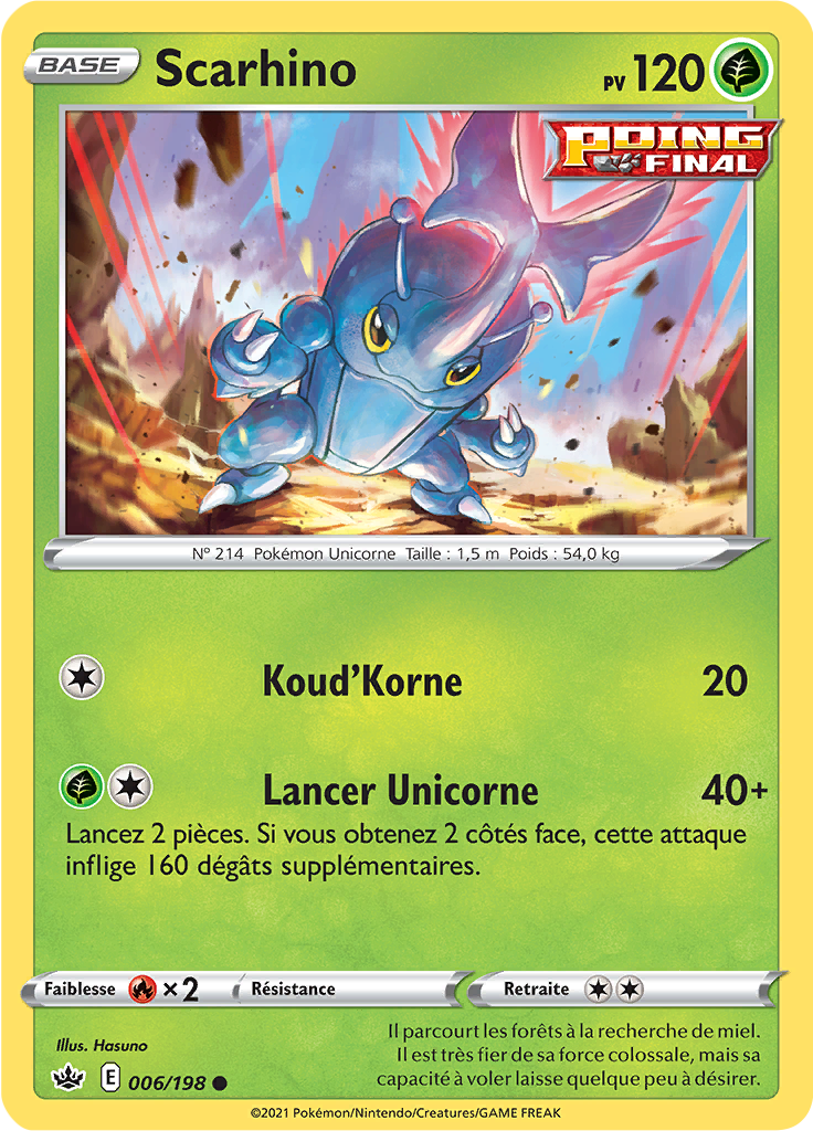 Scarhino (Reverse Holo)