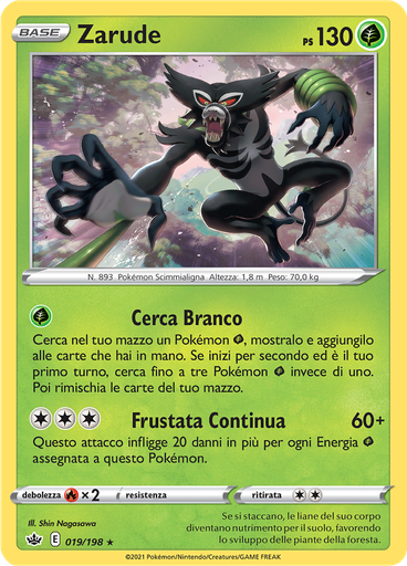 Zarude (Reverse Holo)