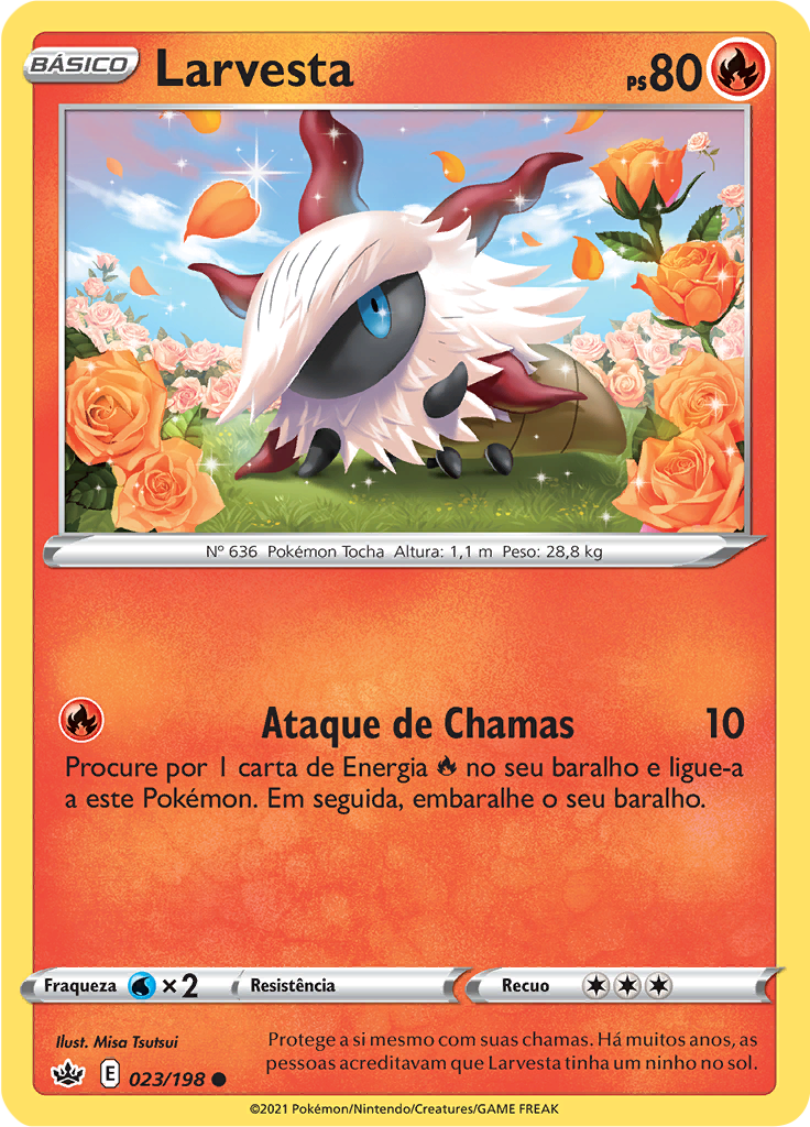 Larvesta (Reverse Holo)