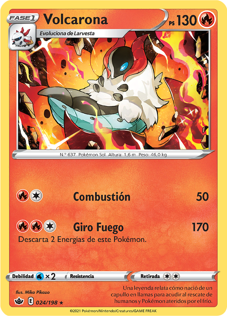 Volcarona (Reverse Holo)