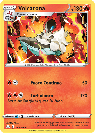 Volcarona (Reverse Holo)