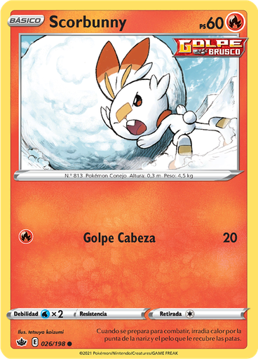 Scorbunny (Reverse Holo)