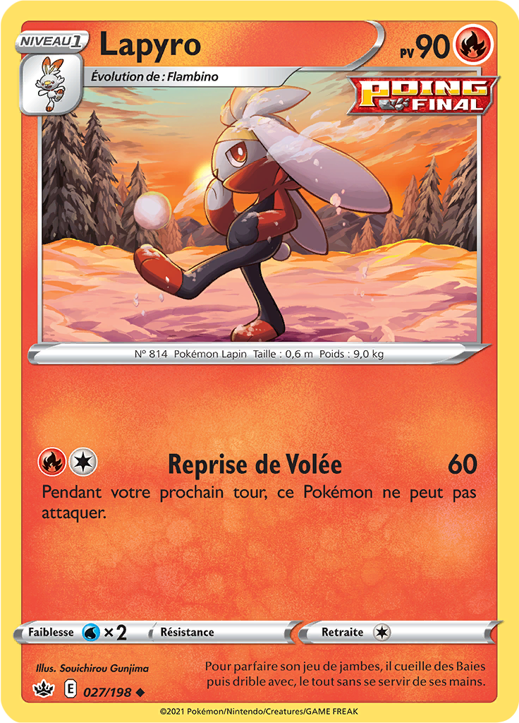 Lapyro (Reverse Holo)