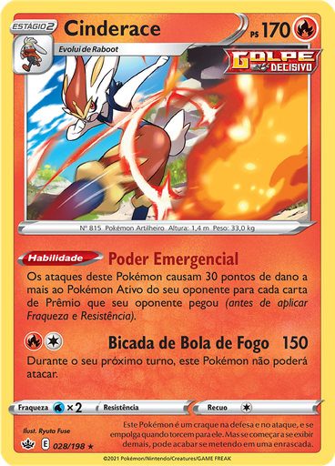 Cinderace (Reverse Holo)