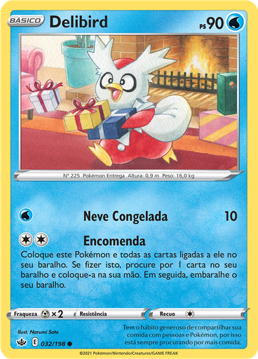 Delibird (Reverse Holo)