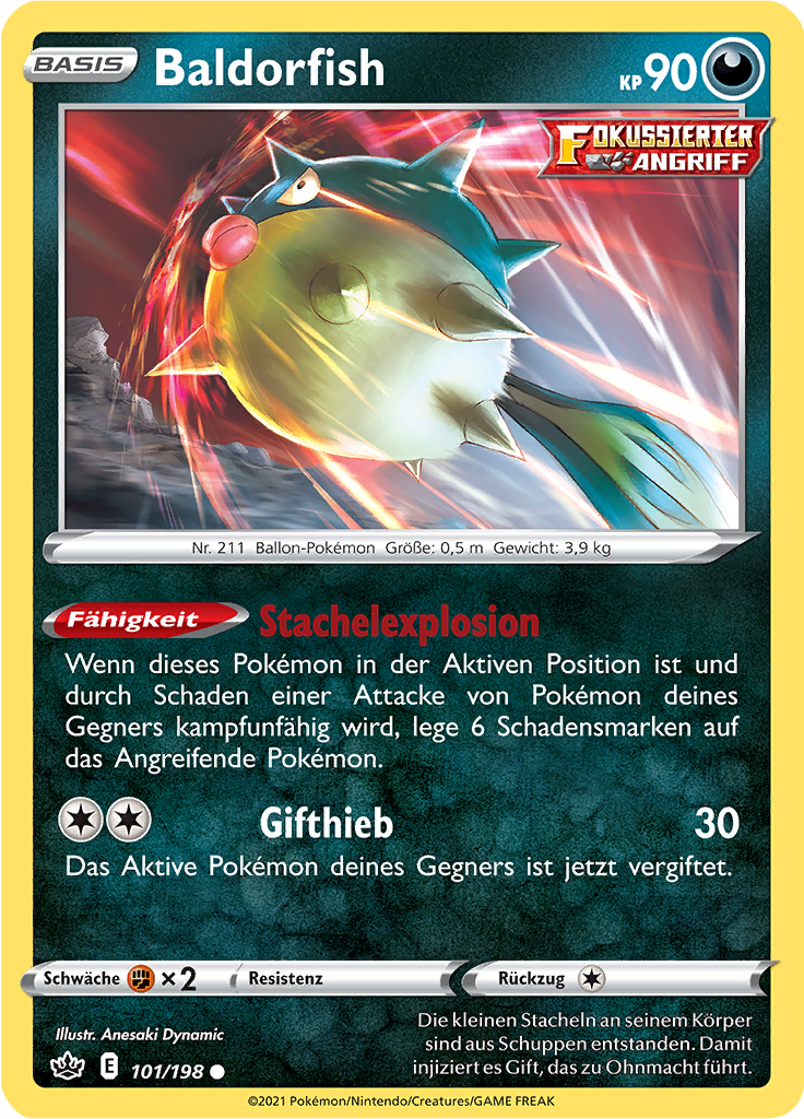 Baldorfish (Reverse Holo)