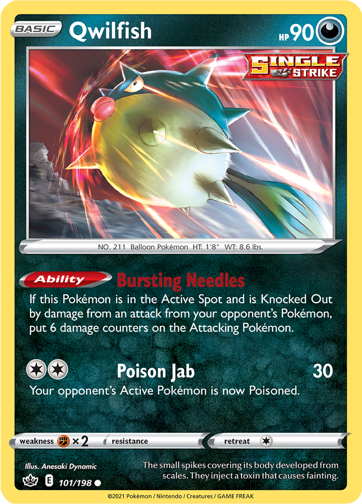 Qwilfish (Reverse Holo)
