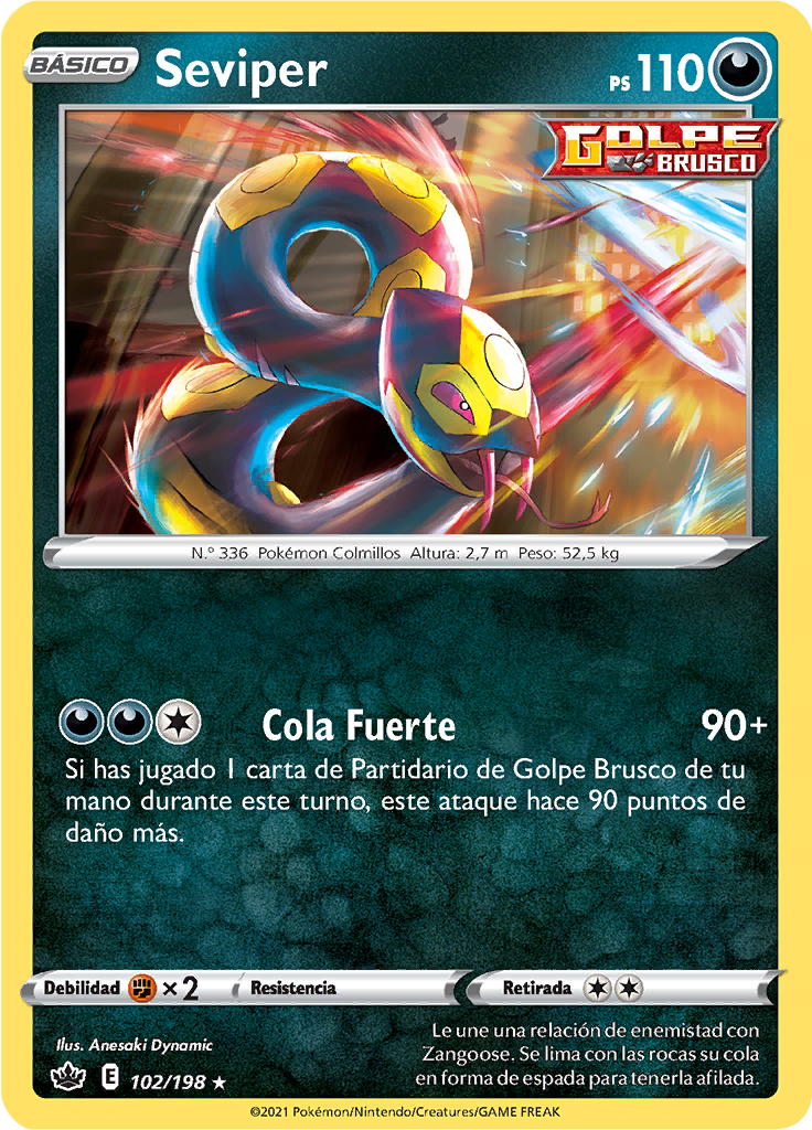 Seviper (Reverse Holo)