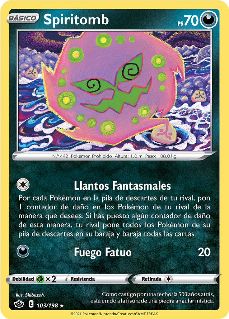 Spiritomb (Reverse Holo)