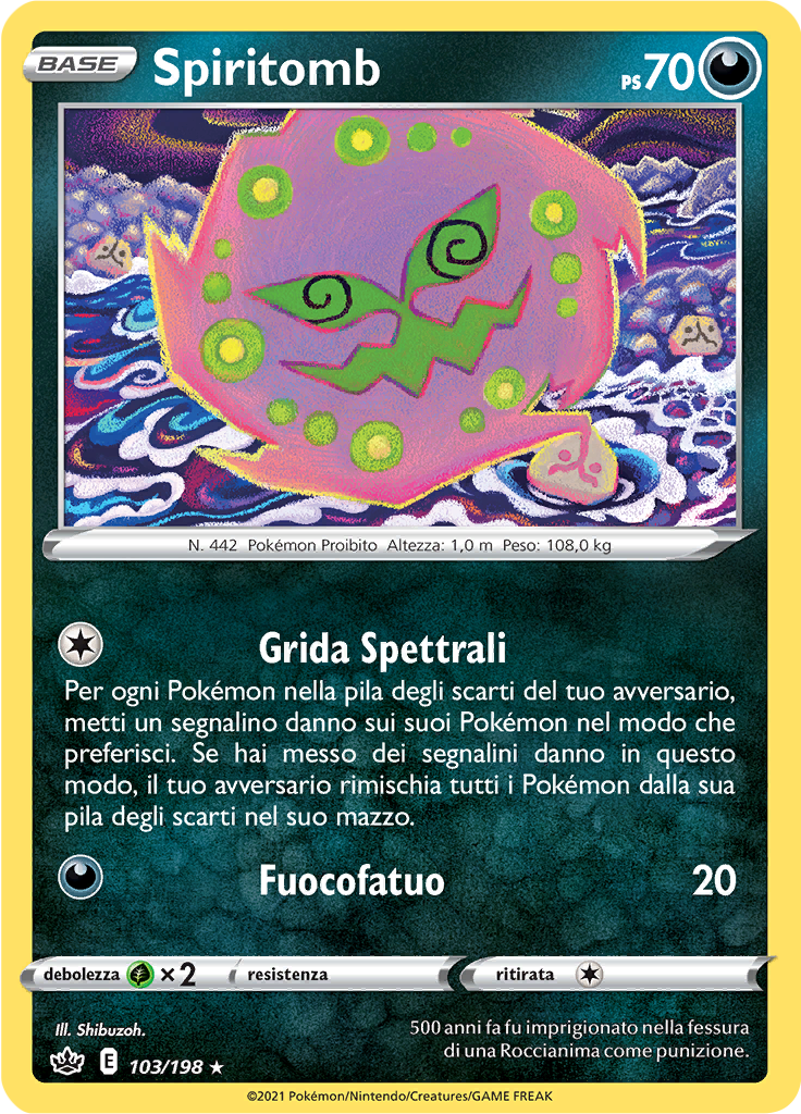 Spiritomb (Reverse Holo)