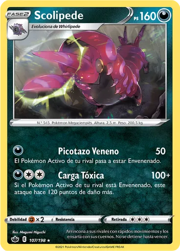 Scolipede (Reverse Holo)