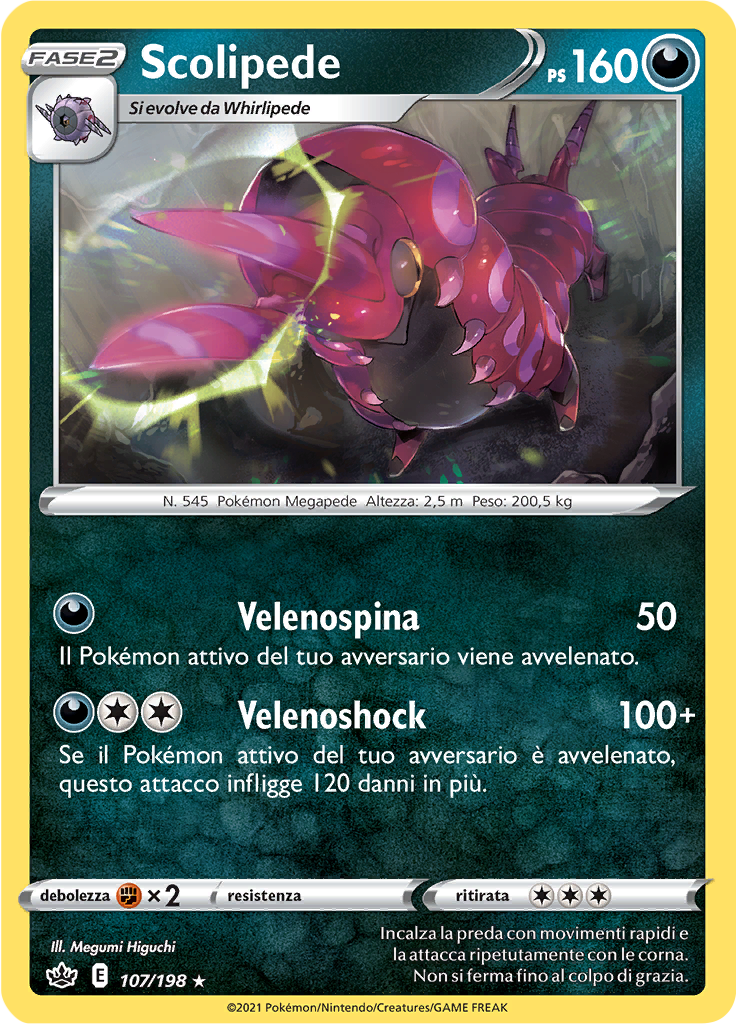 Scolipede (Reverse Holo)