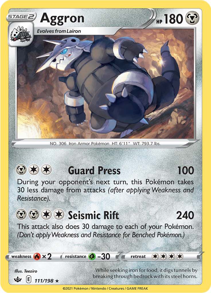 Aggron (Reverse Holo)