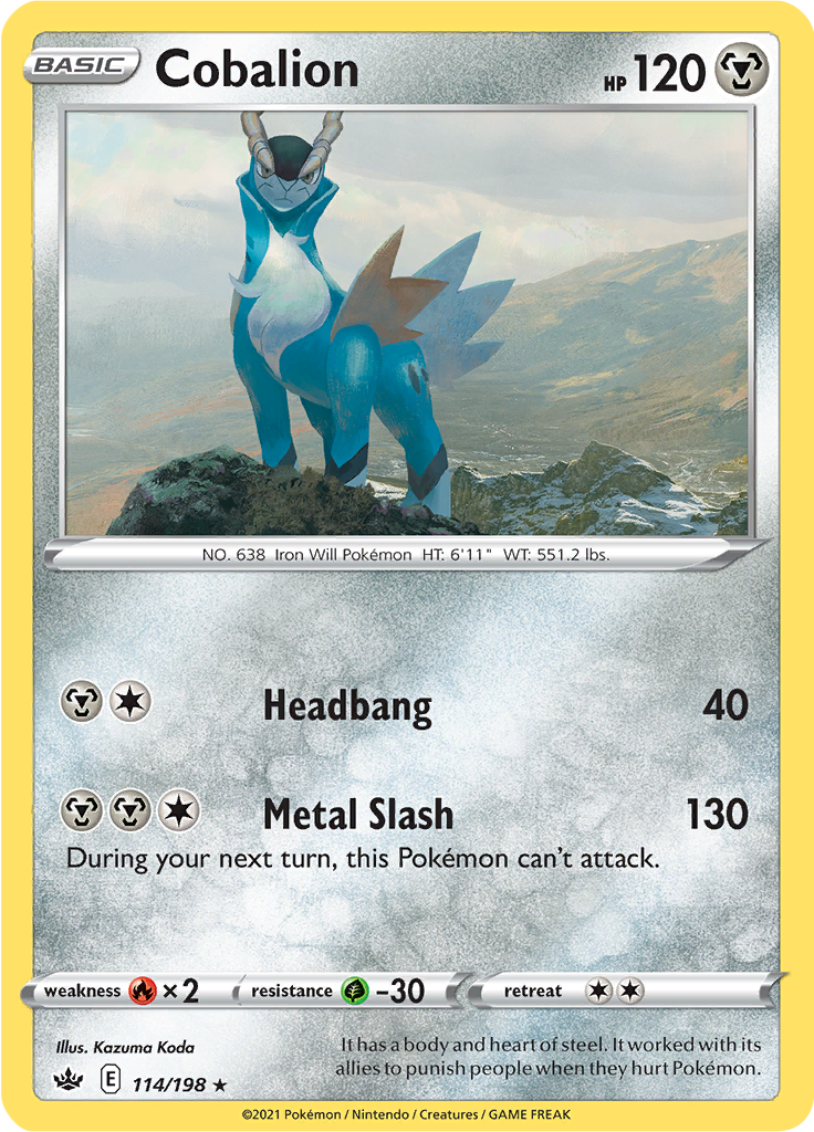 Cobalion (Reverse Holo)