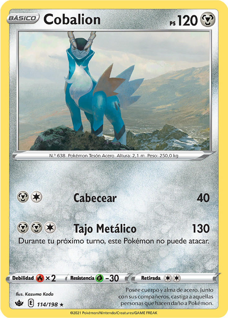Cobalion (Reverse Holo)