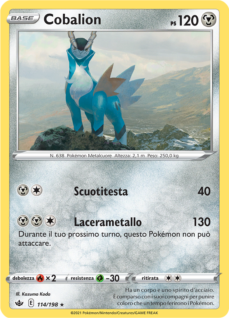 Cobalion (Reverse Holo)