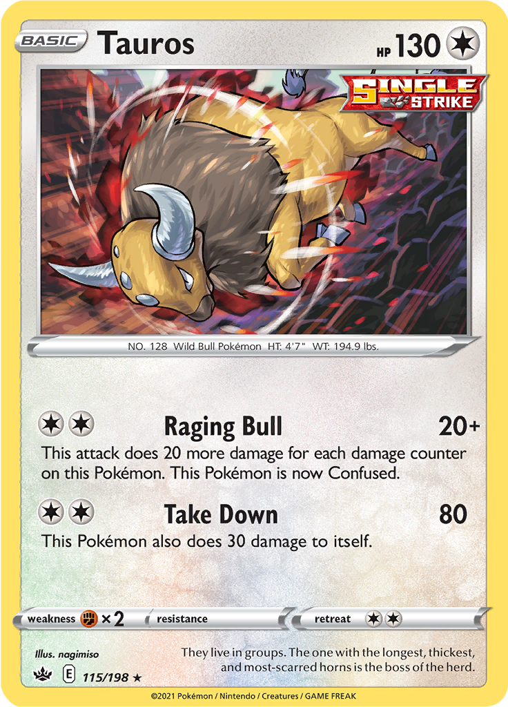 Tauros (Reverse Holo)