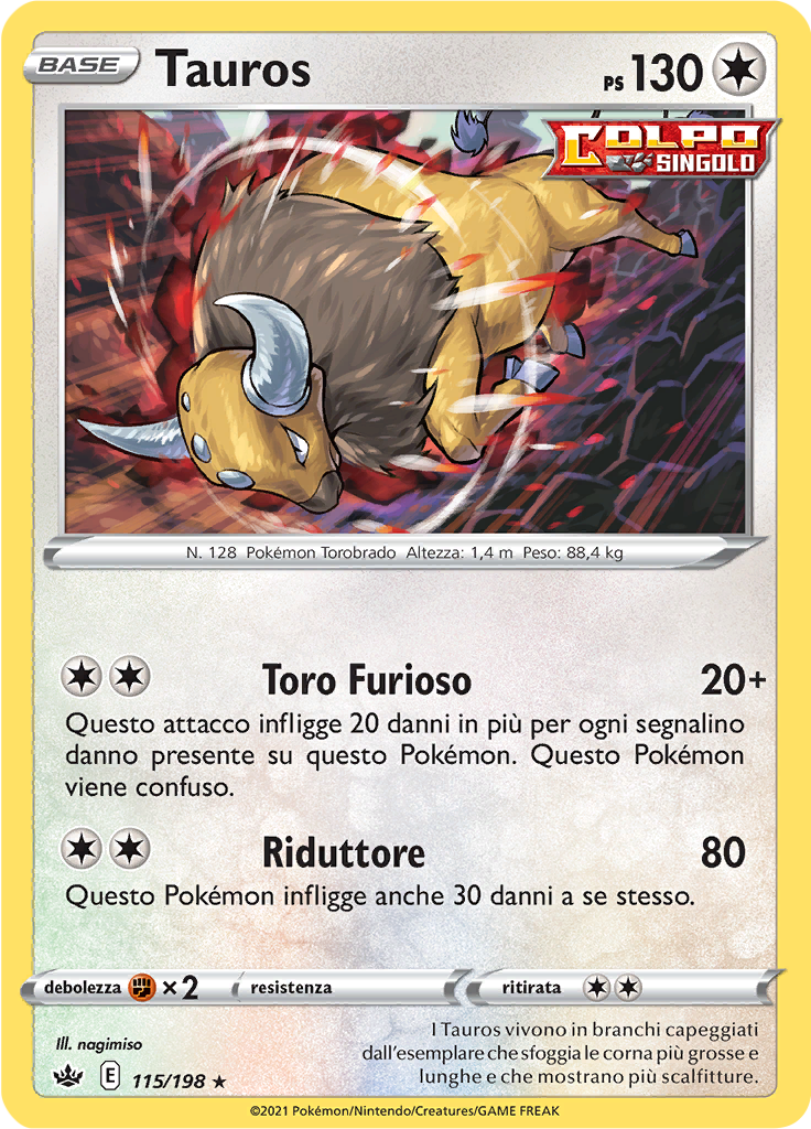 Tauros (Reverse Holo)