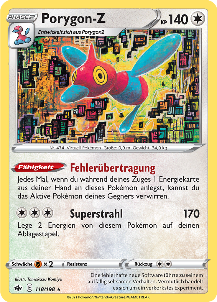 Porygon-Z (Reverse Holo)