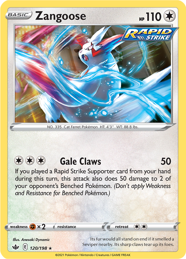 Zangoose (Reverse Holo)