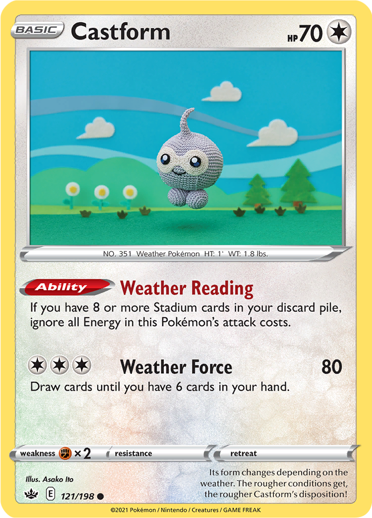 Castform (Reverse Holo)