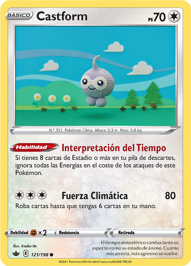 Castform (Reverse Holo)