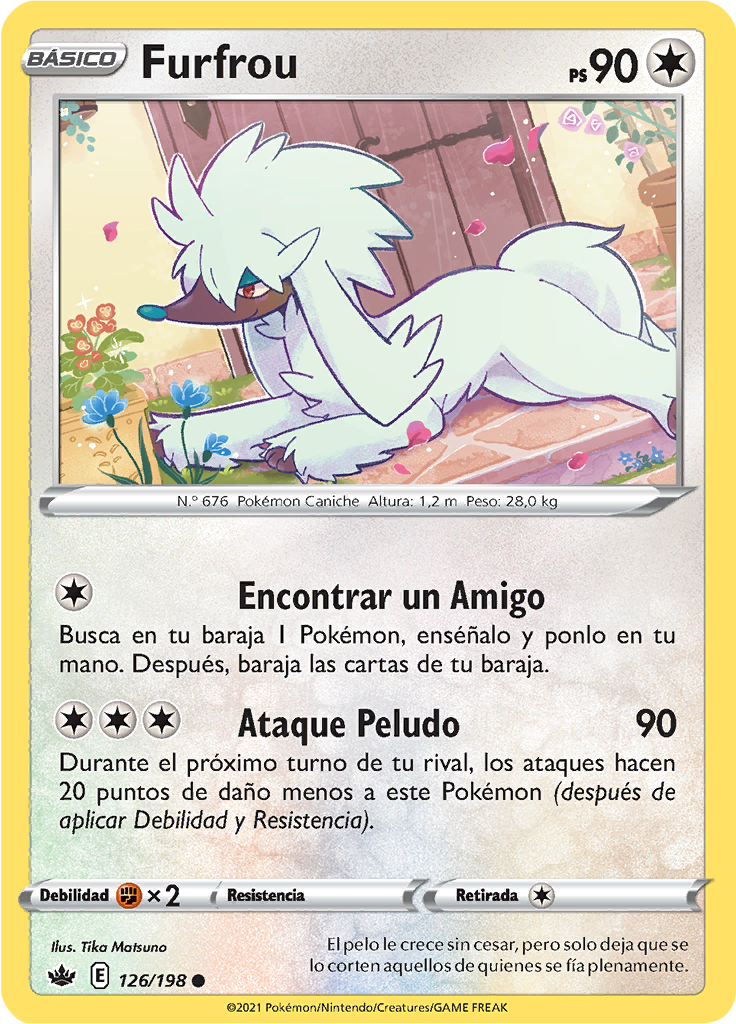 Furfrou (Reverse Holo)