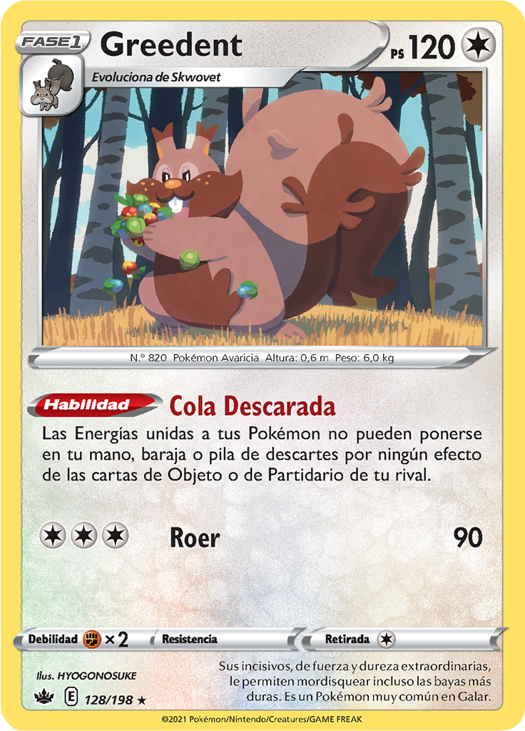 Greedent (Reverse Holo)