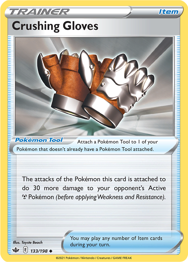 Crushing Gloves (Reverse Holo)