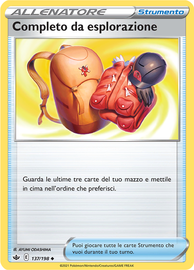 Completo da esplorazione