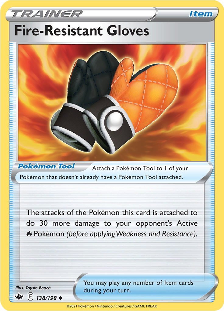 Fire-Resistant Gloves (Reverse Holo)
