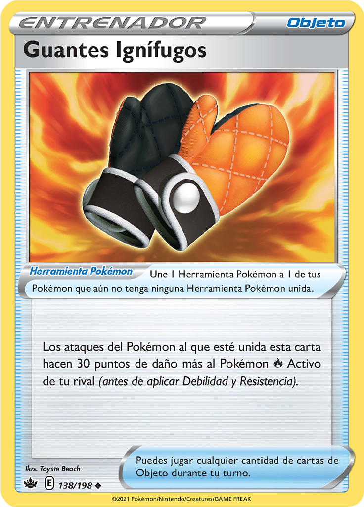 Guantes Ignífugos (Reverse Holo)
