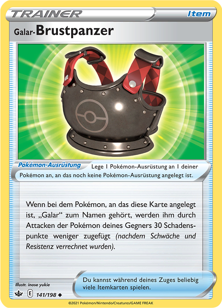 Galar-Brustpanzer (Reverse Holo)