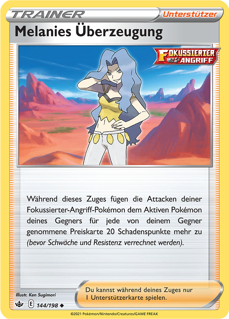 Melanies Überzeugung (Reverse Holo)