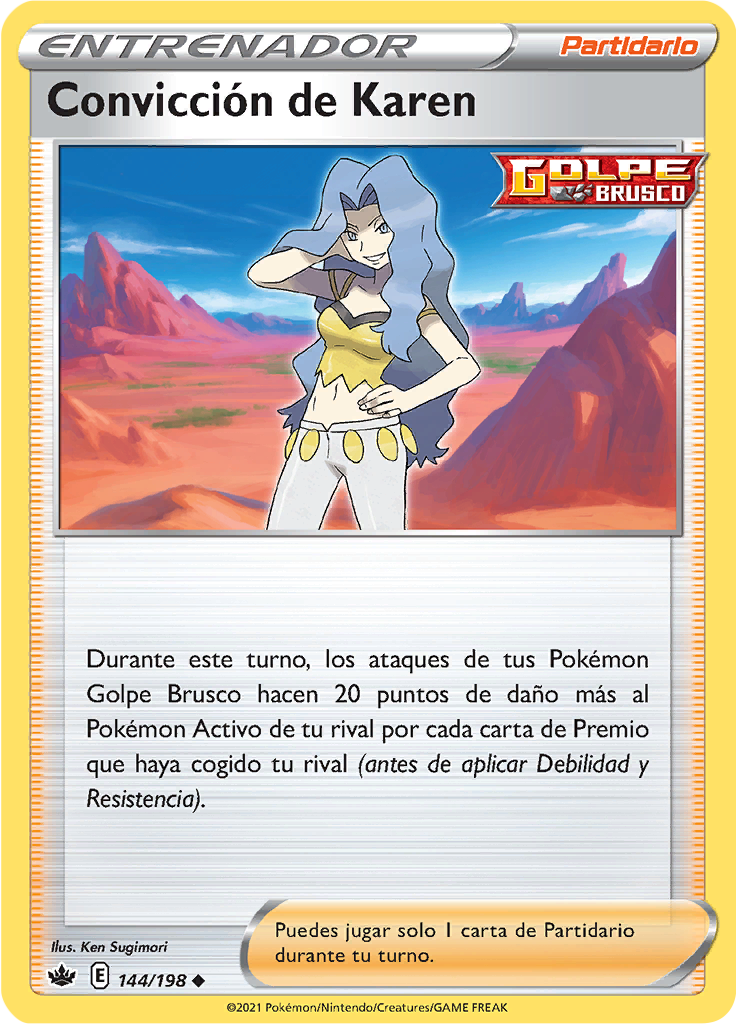 Convicción de Karen (Reverse Holo)