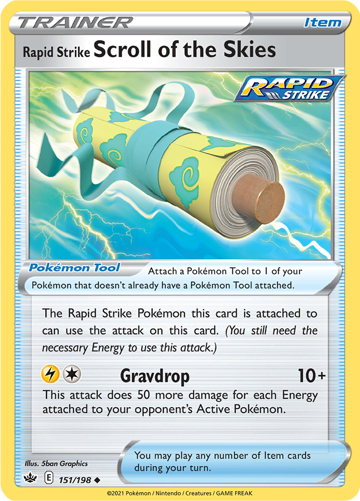 Rapid Strike Scroll of the Skies (Reverse Holo)