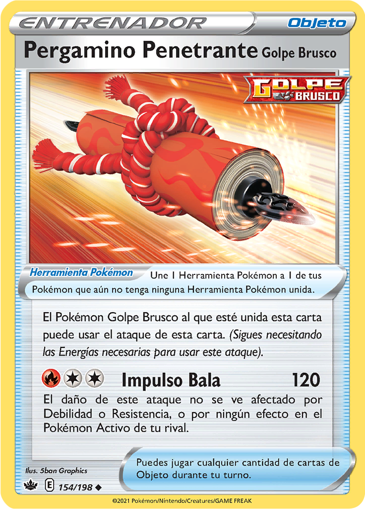 Pergamino Penetrante Golpe Brusco (Reverse Holo)