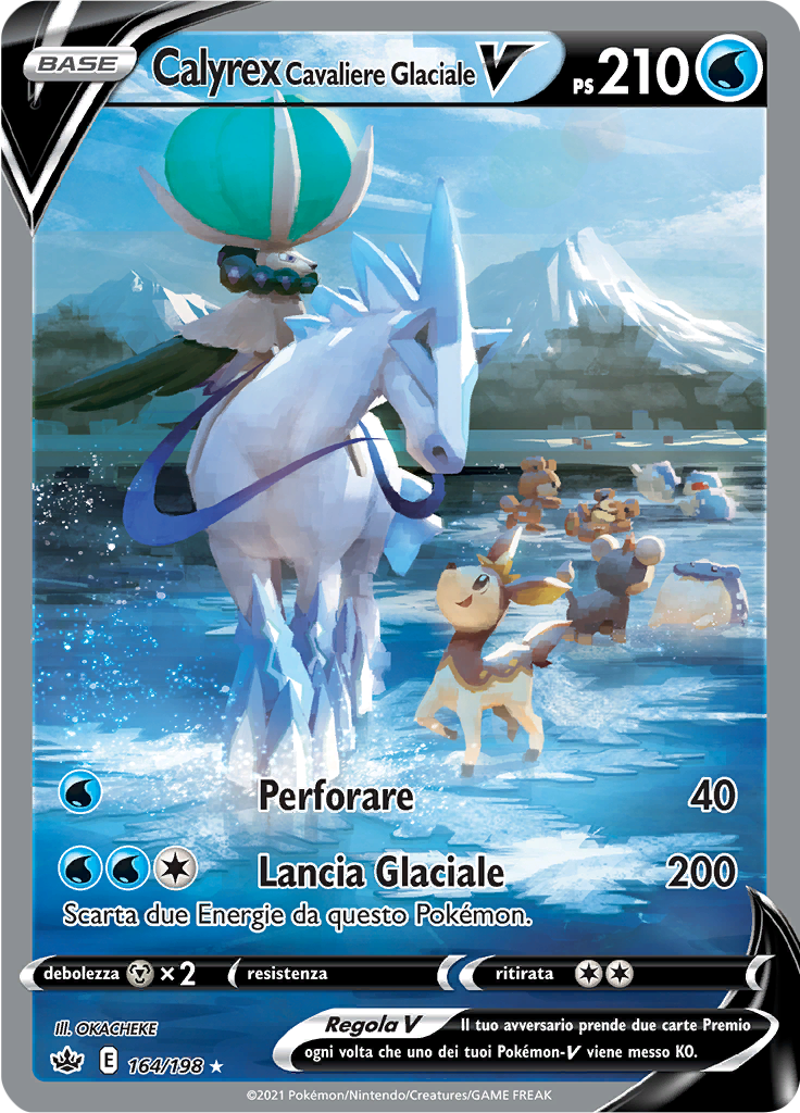 Calyrex Cavaliere Glaciale V