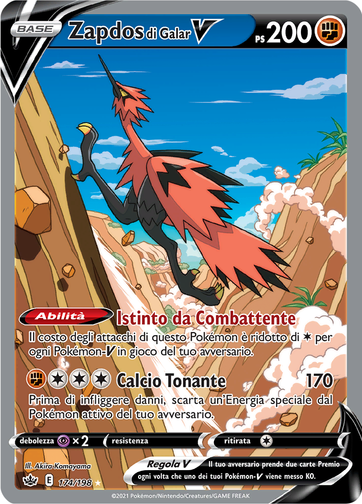 Zapdos di Galar V