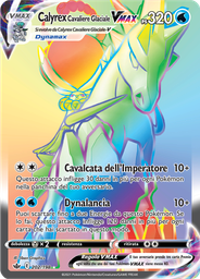 Calyrex Cavaliere Glaciale VMAX
