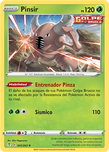 Pinsir (Reverse Holo)