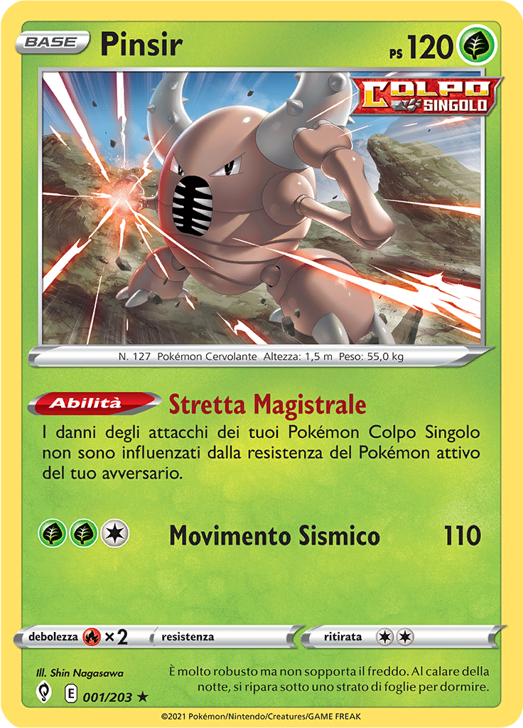 Pinsir (Reverse Holo)