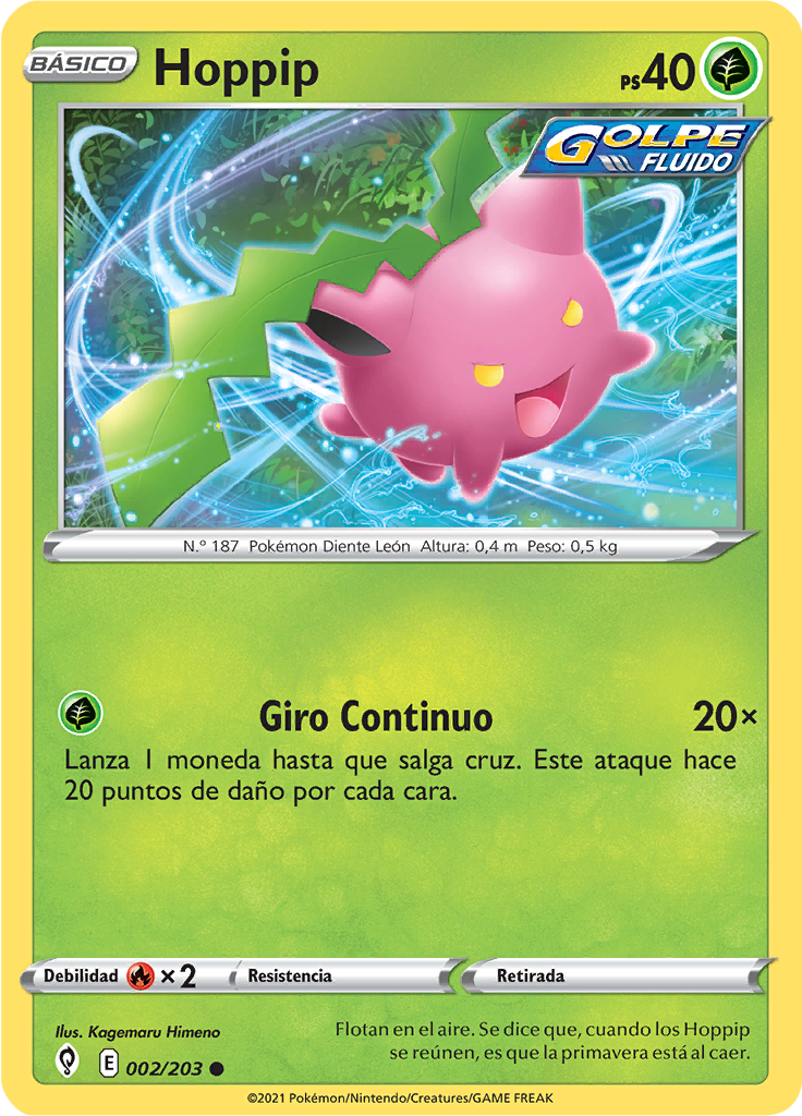 Hoppip (Reverse Holo)