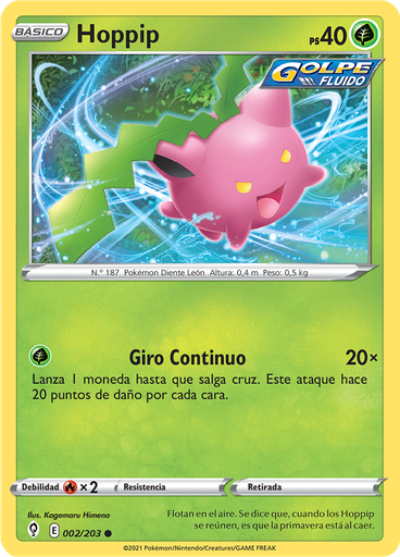 Hoppip (Reverse Holo)